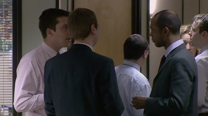 (MURMUR OF CONVERSATION)  