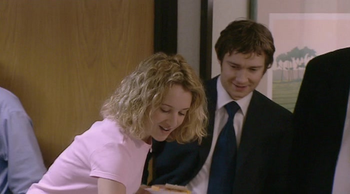 - SO IT'S... RACHEL, ISN'T IT? - TIM. 