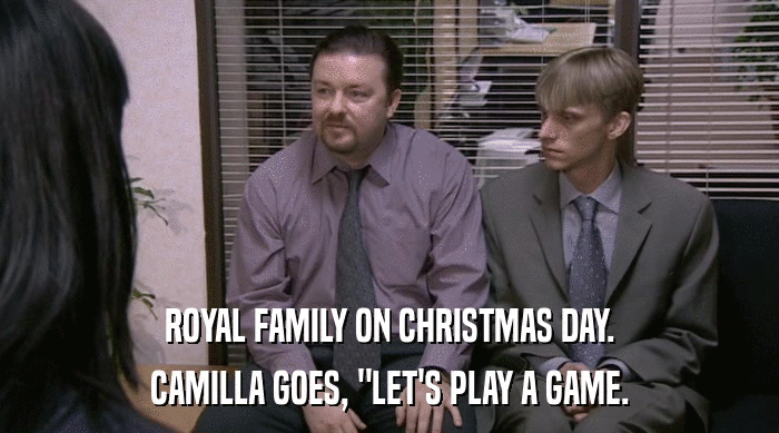 ROYAL FAMILY ON CHRISTMAS DAY. CAMILLA GOES, 