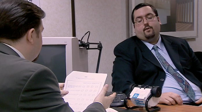 - I THOUGHT YOU FILLED THAT IN. - NO. THIS IS AIMED AT YOU. 