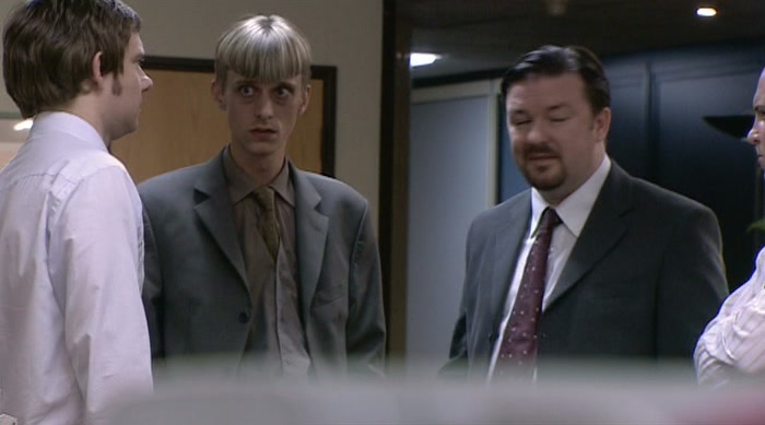 - JUST ME? - YEAH. AND YOU. SLAGGING ALL YOU LOT OFF. 
