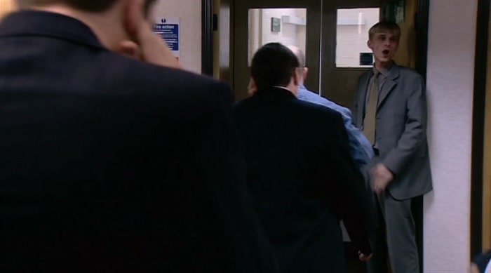 - I'D BE THE LAST ONE OUT. - DO NOT RUN AND DO NOT PANIC. 