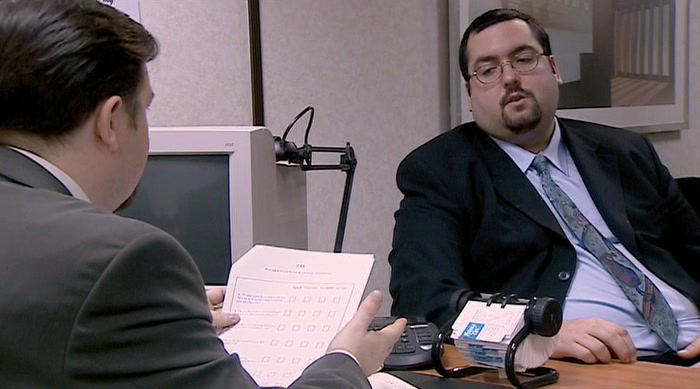 - I THOUGHT YOU FILLED THAT IN. - NO. THIS IS AIMED AT YOU. 