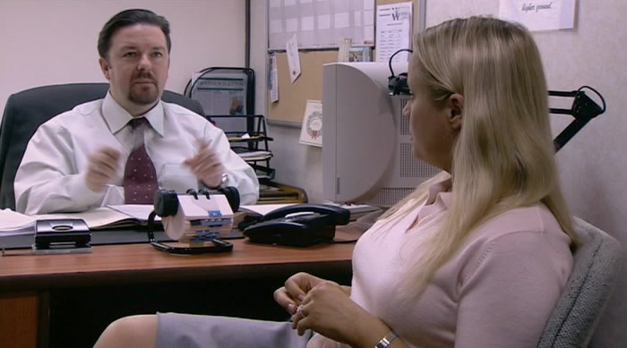NOT YOUR FATHER. TAKE YOUR PARENTS AS READ. I MEAN SOMEONE IN THE WORK-RELATED ARENA. 