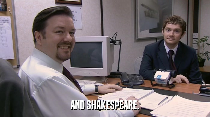 AND SHAKESPEARE.  