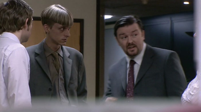 - HE'D HAVE COME THROUGH THAT WALL. - HE'S PRETTY TRIM, MATE. 