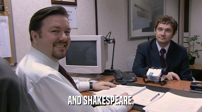 AND SHAKESPEARE.  