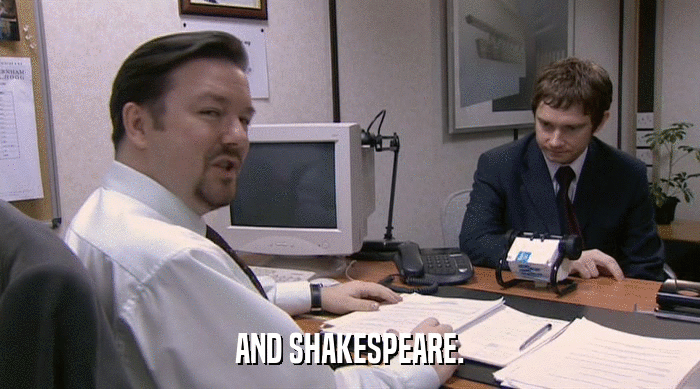 AND SHAKESPEARE.  