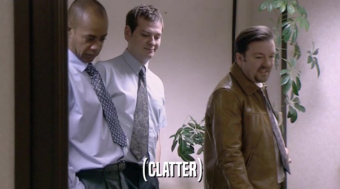 (CLATTER)  