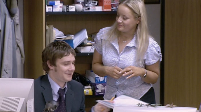 - STILL DOING YOUR PRACTICAL JOKES? - YEAH. I'M TRYING TO DO SOME WORK NOW. 