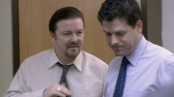 YOU'RE DEFINITELY NOT DOING IT? I THOUGHT YOU WERE TRYING TO WORM YOUR WAY IN. 
