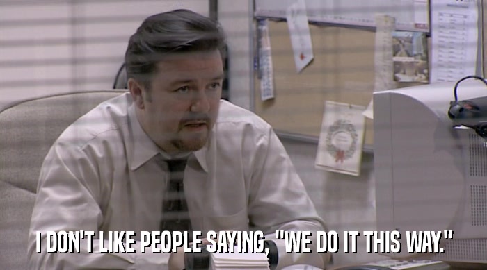 I DON'T LIKE PEOPLE SAYING, 