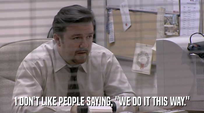 I DON'T LIKE PEOPLE SAYING, 