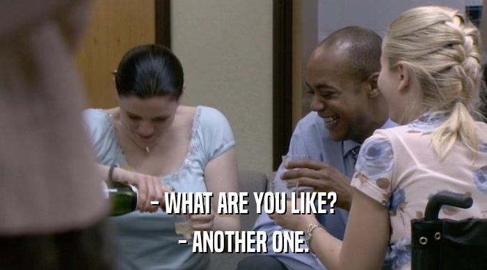 - WHAT ARE YOU LIKE? - ANOTHER ONE. 