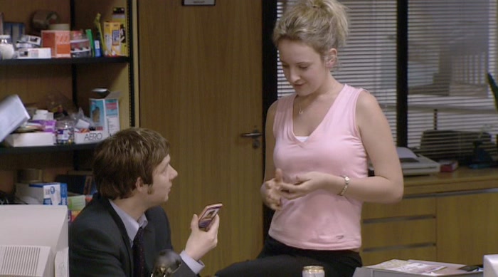 - NOT REALLY. - YOU'VE SPILT SOME ON YOUR... 