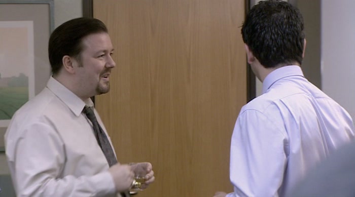 YOU'RE DEFINITELY NOT DOING IT? I THOUGHT YOU WERE TRYING TO WORM YOUR WAY IN. 