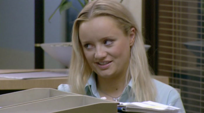 SHE'S NOT VERY ATTRACTIVE.  