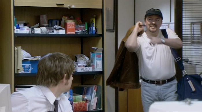 SEE YOU LATER. WE'RE OFF ON OUR DATE.  
