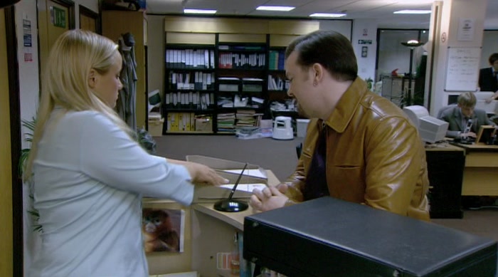 - THAT'S YOUR... THAT'S AN EARRING. - WHATEVER. GET OVER IT. 