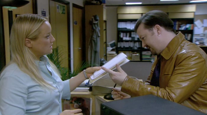 - THAT'S YOUR... THAT'S AN EARRING. - WHATEVER. GET OVER IT. 