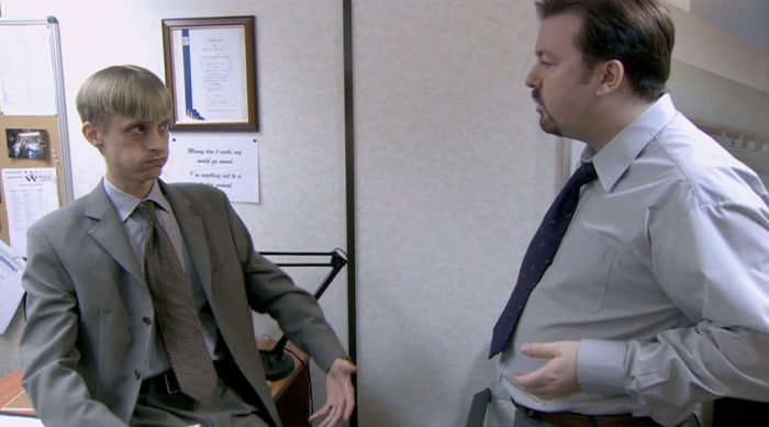 - 'CAUSE OF THE BEARD? - BECAUSE HE'S... 