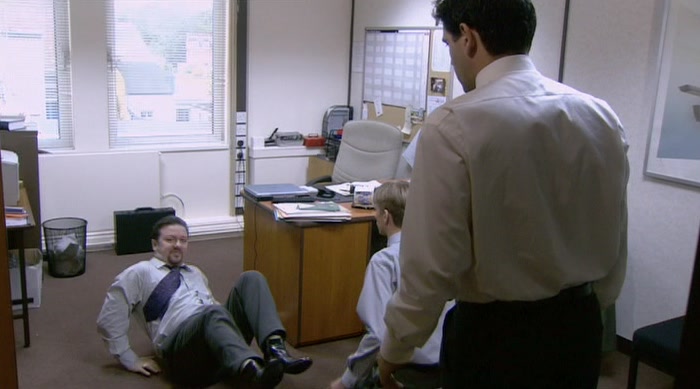 - WORKING HARD? - WORKING OUT. 