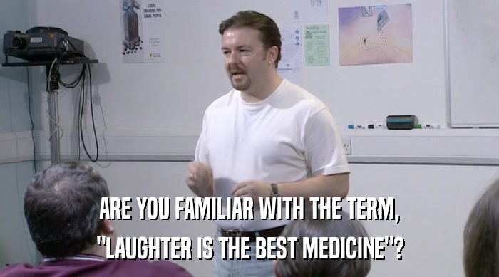 ARE YOU FAMILIAR WITH THE TERM, 