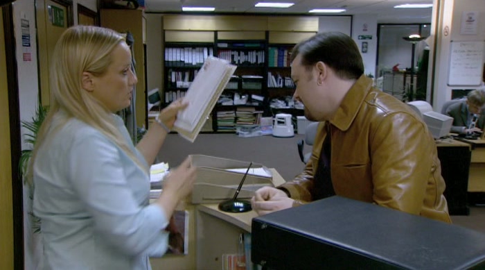 - THAT'S YOUR... THAT'S AN EARRING. - WHATEVER. GET OVER IT. 