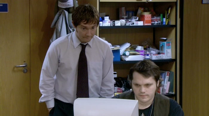- I'M INSTALLING A FIREWALL. - WHAT'S THAT? 