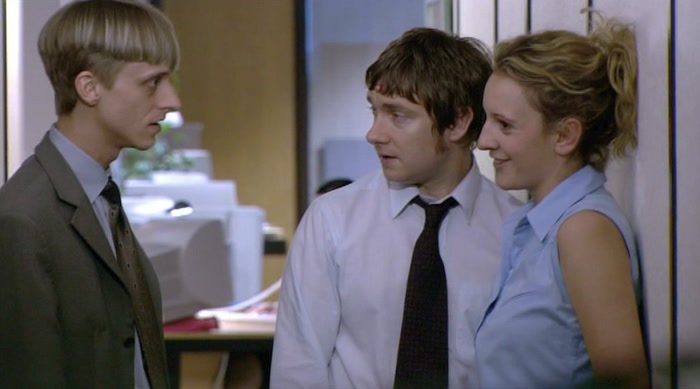I CAN'T BELIEVE YOU'D GET OFF WITH A BIRD I FANCY. 