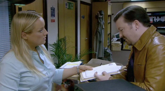 - THAT'S YOUR... THAT'S AN EARRING. - WHATEVER. GET OVER IT. 