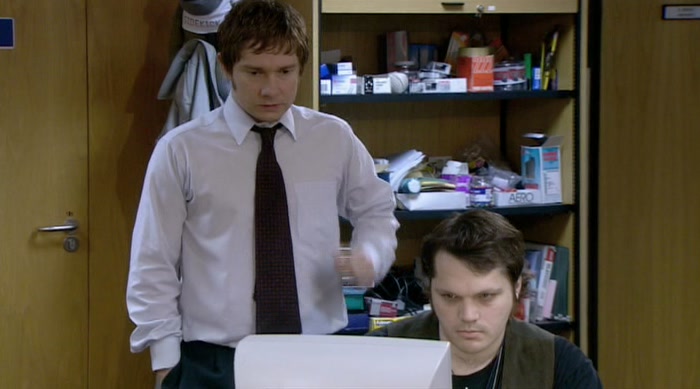 WHAT ARE YOU DOING WITH WERNHAM-HOGG'S COMPUTER? 