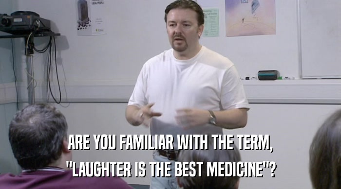 ARE YOU FAMILIAR WITH THE TERM, 