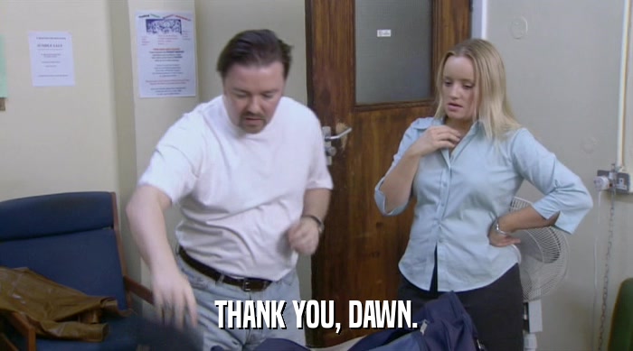 THANK YOU, DAWN.  