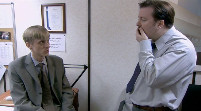 - 'CAUSE OF THE BEARD? - BECAUSE HE'S... 