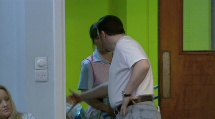 - YOU FINISHED IN THERE? - NO. 