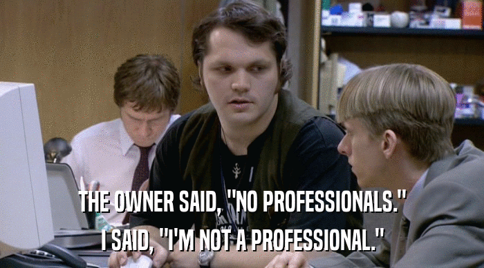 THE OWNER SAID, 