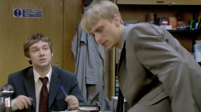 - HOW AM I SUPPOSED TO WORK? - YOU'LL HAVE TO HOP TO IT. 