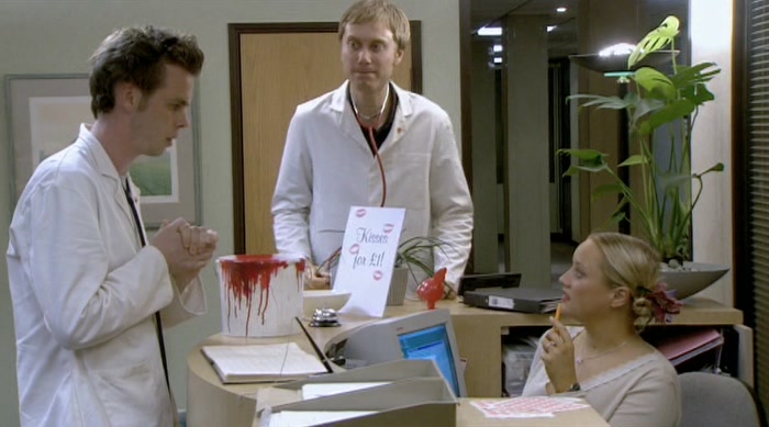 WE'RE FROM THE LOCAL MENTAL HOSPITAL. IS GARETH KEENAN HERE? HE'S ESCAPED. 