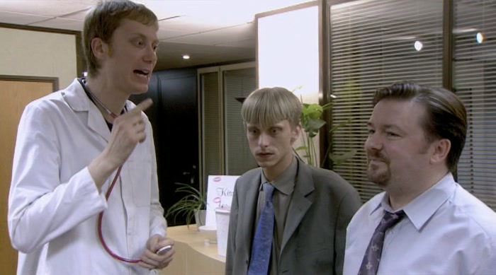 DON'T HAVE A GO AT THE EYES, BECAUSE THAT'S ASTIGMATISM I'VE HAD FROM THE AGE OF FIVE. 