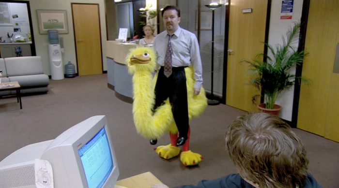 THAT'S IT. I'VE BEEN MADE REDUNDANT.  