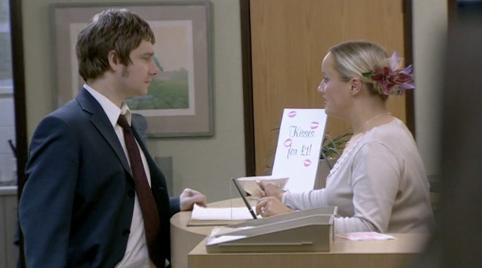 - IT'S ALL RIGHT. - YOU'VE GOT TO HAVE A KISS. 