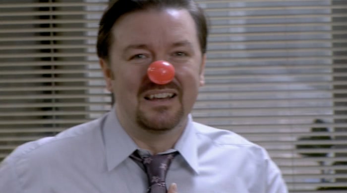 IT IS COMIC RELIEF AND WE'RE RAISING MONEY FOR PEOPLE WHO ARE STARVING TO DEATH. 