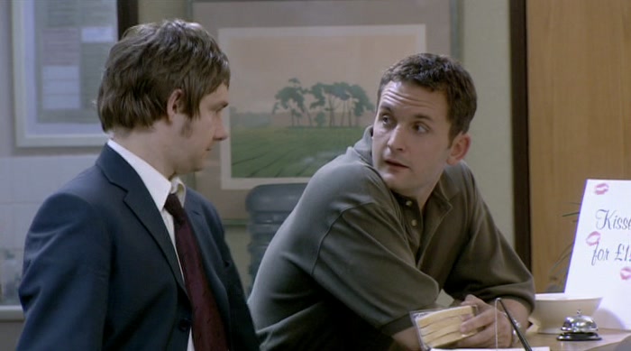 WELL... STOP MOANING AND GIVE HER A QUID FOR A KISS. 