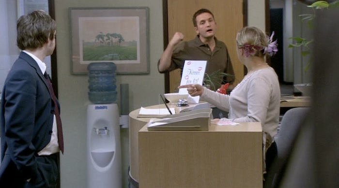 - YOU'RE NOT GOING TO EAT HERE? - I'VE GOTTA GET BACK. 
