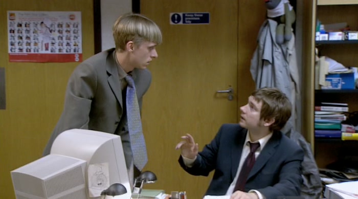 GARETH. OK, GARETH. JUST CALM DOWN. HAVE A SEAT. YOU'VE BEEN ON YOUR FOOT ALL DAY. 