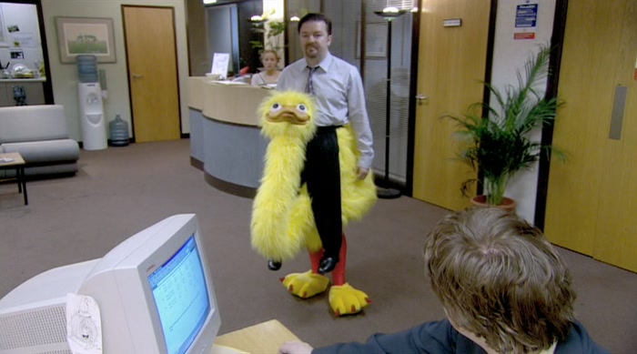 AFTER IT WAS ME WHO SAVED OTHERS FROM REDUNDANCY. AND THEN IT'S BACK... 