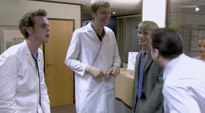 - GIVE US A JOB. - I'VE ALREADY GOT ONE REPROBATE. 