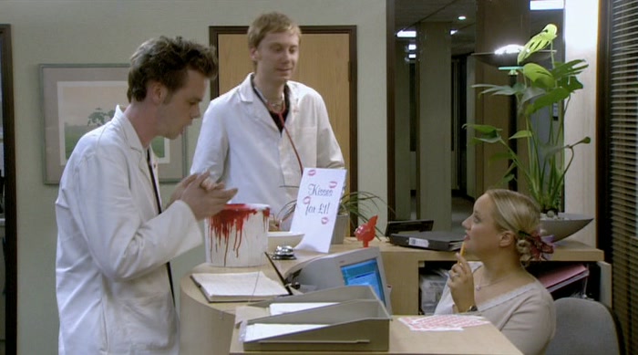 WE'RE FROM THE LOCAL MENTAL HOSPITAL. IS GARETH KEENAN HERE? HE'S ESCAPED. 