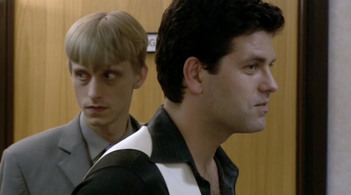 - ALL RIGHT. SHOW US YOUR MOVES. - NO, THERE'S NO BEAT. 
